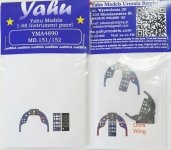 Yahu YMA4890 MB 151/152 Dora Wings 1/48