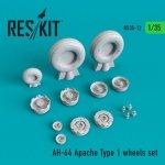 RESKIT RS35-0012 AH-64 Apache Type 1 wheels set 1/35