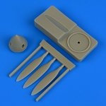 Quickboost QB48783 P-40B/C Warhawk propeller Bronco 1/48