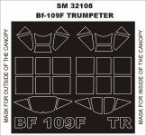 Montex SM32108 Bf-109F TRUMPETER