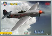 Modelsvit 4801 Yak-1B Soviet fighter 1/48