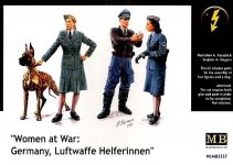 Master Box 3557 Women at war - Luftwaffe Helferinnen (1:35)