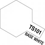 Tamiya 85101 TS-101 Base White Spray Can 100ml