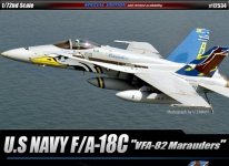 Academy 12534 F/A-18C USN VFA-82 Marauders 1/72