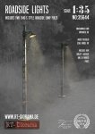 RT-Diorama 35644 3D Resin Print: Roadside Lights 1/35