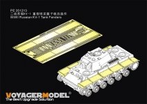 Voyager Model PE351213 WWII Russian KV-1 Tank Fenders (For RFM 5041) 1/35