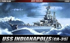 Academy 14107 USS INDIANAPOLIS (1:350)