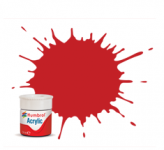 Humbrol AB0220 220 Italian Red Gloss Acrylic Paint 14ml