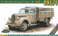 ACE 72580 3t German Cargo Truck (m.1939) G917T 1/72
