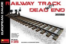 MiniArt 35568 European Gauge Railway Track with Dead End 1/35