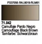 Vallejo 71042 Camouflage Black Brown