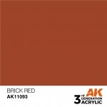 AK Interactive AK11093 BRICK RED – STANDARD 17ml
