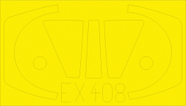Eduard EX408 IAI Kfir C2/ C7 AMK 1/48