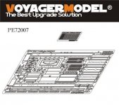 Voyager Model PE72007 WWII Russian T-34/76 MOD.1941/1942 for DRAGON 1/72