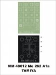 Montex MM48012 Me-262A-1a TAMIYA