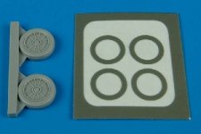 Aires 7238 A-4 Skyhawk wheels & paint masks 1/72 Other