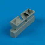 Quickboost QB48291 P-47 Thunderbolt oil cooler exhaust Tamiya 1/48