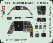 Eduard 3DL32045 Bf 109G-6 SPACE for AIRFIX 1/24