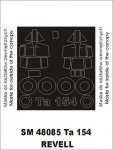 Montex SM48085 Ta-154 REVELL