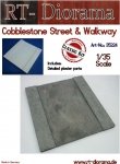 RT-Diorama 35224 Cobblestone Street & Walkway 1/35