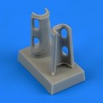 Quickboost QB48726 Bf 109G correct undercarriage bay Eduard 1/48