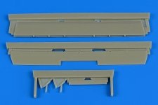 Aires 4718 P-38 Lightning control surfaces 1/48 ACADEMY / EDUARD