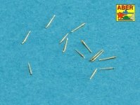 Aber 1:700L-40 Set of 16 pcs 3,7 cm Flak 42 gun barrels for German war ships 1/700