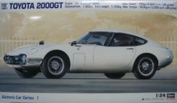 Hasegawa HC1 Toyota 2000GT Early Type (1967) 1/24