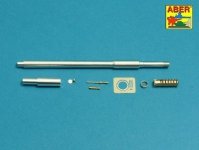 Aber 35L-220 Armament for Soviet Heavy Tank OBJECT 279 1x130mm, 2x14,5mm (1:35)