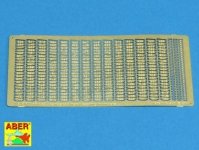 Aber 16053 Panzer 38 track link casting numbers (1:16)