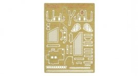 Fine Molds MG76 Extra detail parts for Type 60 APC (Photo Etched) 1/35