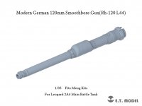 E.T. Model P35-342 Modern German Leopard2A4 MBT 120mm Smoothbore Gun(Rh-120 L44) 1/35