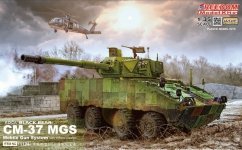 Freedom 15104 CM-37 MGS BLACK BEAR WITH 105MM CANNON (PROTOTYPE) 1/35