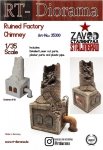 RT-Diorama 35300 Ruined Factory chimney 1/35
