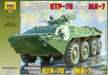 Zvezda 3587 BTR-70 with MA-7 Turret (1:35)
