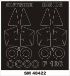 Montex SM48422 F-106 TRUMPETER