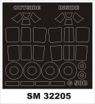 Montex SM32205 FIAT G-50B for SPECIAL HOBBY 1/32