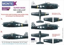 Montex K24091 F F-5 HELLCAT for AIRFIX 1/24