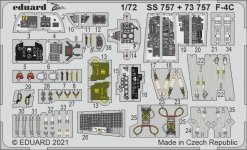 Eduard SS757 F-4C FINE MOLDS 1/72