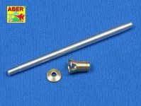 Aber 35L-037 British 75mm Barrel with very late muzzle brake fot to Cromwell Mk IV (1:35)