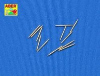 Aber 350L-07 Set of 12 pcs 127 mm universale barrels for U.S. Navy ships (1:350)
