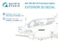 Quinta Studio QP48048 AH-1W/Z Formation (slime) lights (All kits) 1/48