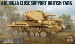 IBG WaW 014 A10 Mk IA British Close Support Tank 1/72