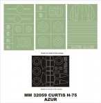 Montex MM32059 Curtiss H-75 AZUR