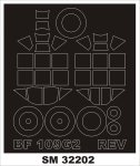 Montex SM32202 BF 109G-2 for REVELL 1/32