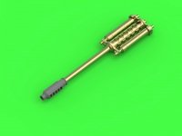 Master AM-32-092 AH-64 Apache - M230 Chain Gun barrel (30mm), Pitot Tubes and tail antenna (resin, PE and turned parts) 1:32