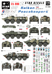 Star Decals 35-986 Balkan Peacekeepers #2 Russian BTR-80 1/35