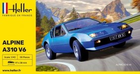 Heller 80146 Alpine A310 V6 1/43