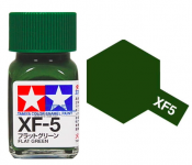 Tamiya XF5 Flat Green (80305) Enamel Paint