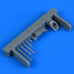 Quickboost QB48928 P-38F/G Lightning gun barrels - type A Tamiya 1/48